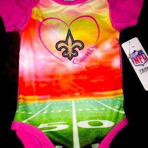Baby saints onsie
